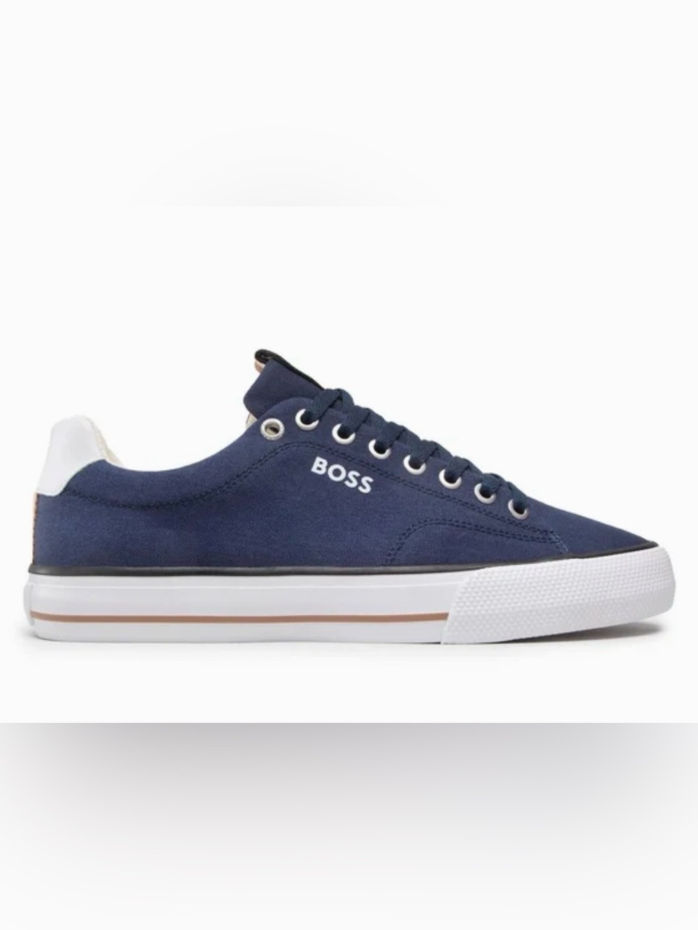 BOSS Hugo Boss Aiden Tenn Navy Canvas Sneakers Men’s 9 EU 42